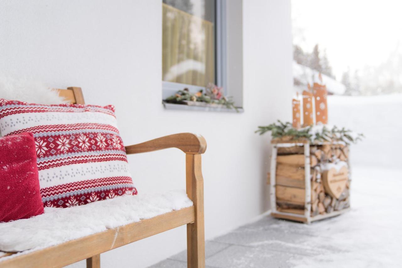 Ferienhaus Tannenblick Leutasch Kültér fotó